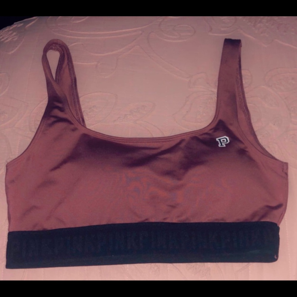 Pink Sports Bra